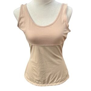 Teez-Her Women’s Large Shapewear Tank Tan Beige